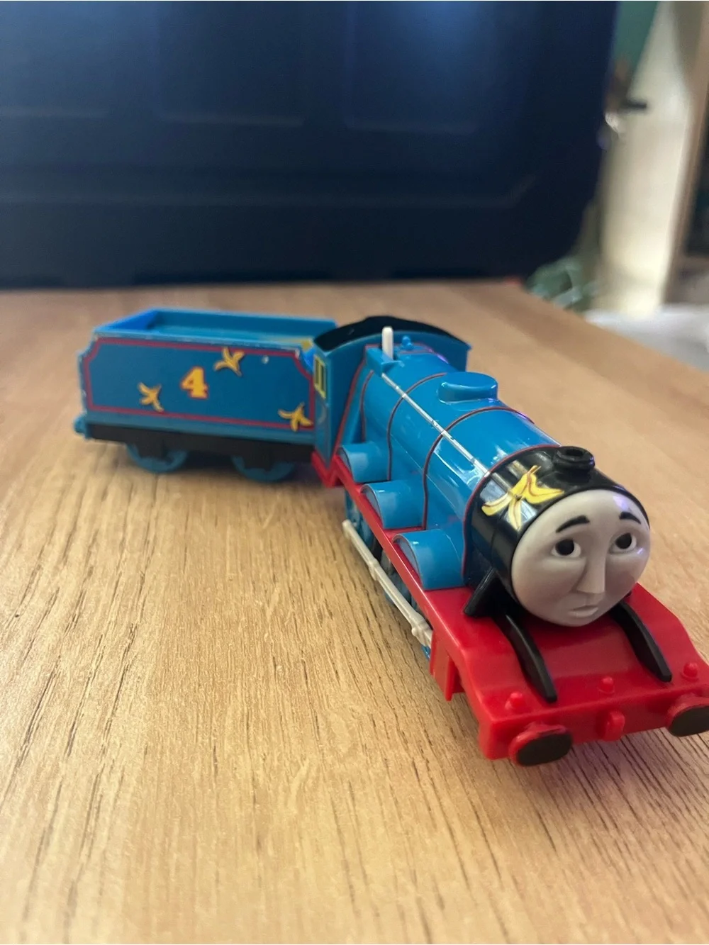 Thomas & Friends Trackmaster Motorized Train O' THE INDIGNITY Banana Peel tested